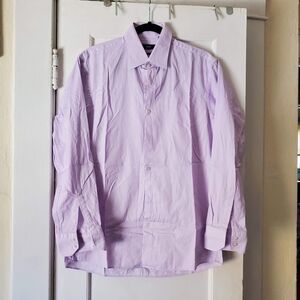 Boss Light Purple Men's Dress Shirt